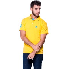 Tal Pai Tal Filho Kit Com 2 Camisas Polo Amarelas Com Azul | Otto na internet