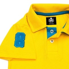 Tal Pai Tal Filho Kit Com 2 Camisas Polo Amarelas Com Azul | Otto na internet