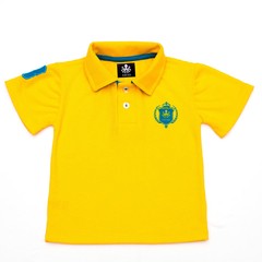 Tal Pai Tal Filho Kit 2 Camisas Polo Amarelas Com Azul Modelo Escudo | Otto - comprar online