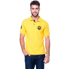 Tal Pai Tal Filho Kit 2 Camisas Polo Amarelas Com Preto Modelo Escudo | Otto - comprar online