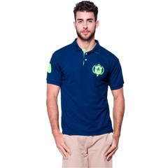 Tal Pai Tal Filho Kit 2 Camisas Polo Azul-Marinho Com Verde-Limão Modelo Escudo | Otto na internet