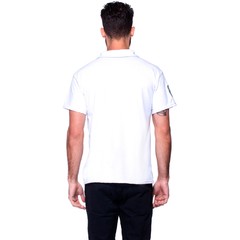Tal Pai Tal Filho Kit Com 4 Camisas Polo Brancas Com Cinza | Otto - loja online
