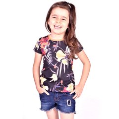 T-Shirt Menina Tropical Elegante - Isabb - comprar online