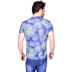 Camiseta Masculina Palma Tropical - Otto na internet