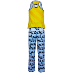 Pijama Infantil Menina Regata e Calça Panda - Isabb - comprar online