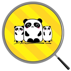Pijama Menina Regata e Short Panda - Isabb na internet