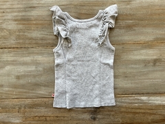 MUSCULOSA STRASS GIRLS GRIS - little MOD