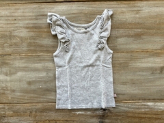 MUSCULOSA STRASS GIRLS GRIS