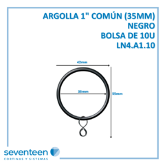 Argollas para barral de hierro de 1 pulgada - comprar online