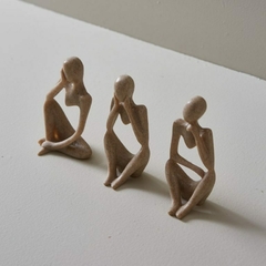 Adorno Figura Mujeres Masai SET X 3 - tienda online