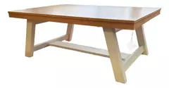 Mesa Ratona Madera cuadrada Combinada 1.20 m x 80 cm