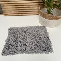 Alfombra De Baño Gris 35cm x 50cm - comprar online