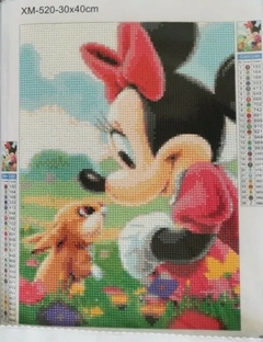 (2655) PINTURA COM DIAMANTES - Diy 5D Strass - Alice no País das Maravilhas em Mosaico - 30 x 40 CM - loja online