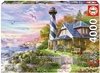 (1361) Lighthouse at Rock Bay; Dominic Davison - 4000 peças