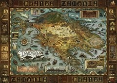(1056) Map of Zamonia - 2000 peças - comprar online