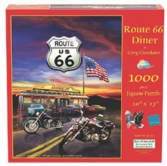 (1169) Route 66 Diner; Greg Giordano - 1000 peças - comprar online