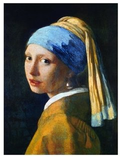 (1758) Girl With a Pearl Earring; Vermeer - 1000 peças - comprar online
