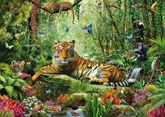 (1214) Jungle Tigers; Adrian Chesterman - 1500 peças - comprar online