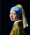 (2515) PINTURA EM TELA NUMERADA - MOÇA DO BRINCO DE PÉROLA; VERMEER