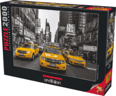 (1088) New York Taxi; Assaf Frank - 2000 peças - comprar online