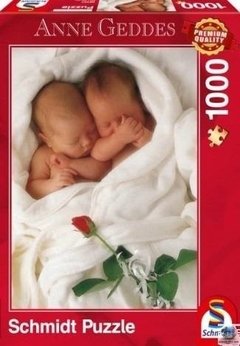 (802) Milly e Nathalie; Anne Geddes - 1000 peças