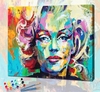 (2441) PINTURA EM TELA NUMERADA - MARILYN MONROE 4