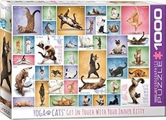 (1621) Yoga Cats - 1000 peças