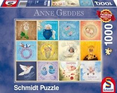 (883) Bebês de Signos do Zodíaco; Anne Geddes - 1000 peças