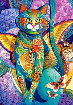 (905) Feline Fiesta; David Galchutt - 1500 peças - comprar online