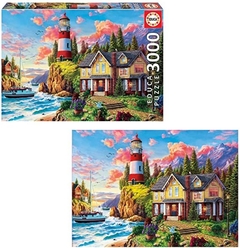 (2245) Lighthouse Near the Ocean - 3000 peças - comprar online
