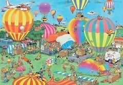 (1847) The Balloon Festival; Jan Van Haasteren - 2000 peças - comprar online