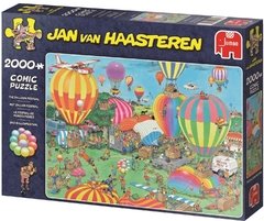 (1847) The Balloon Festival; Jan Van Haasteren - 2000 peças na internet