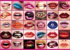 (1189) Beauty Lips - 1000 peças