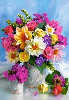 (983) Flower Bouquet - 1500 peças - comprar online