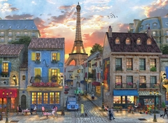 (942) Streets of Paris; Dominic Davison - 3000 peças - comprar online