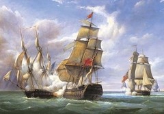(265) Combat Between French Frigate and English Vessel: Pierre Gilbert - 3000 peças - comprar online