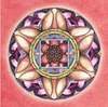 (1459) Pintura com Diamante - Mandala 11 - 25x25 cm - Total