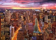 (1094) Manhattan Skyline; David Maclean - 3000 peças - comprar online