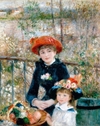 (2600) PINTURA EM TELA NUMERADA - DUAS IRMÃS; RENOIR