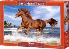 (1591) Horse on the Beach - 500 peças