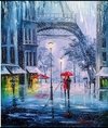 (1499) Pintura com Diamante - Paris - 20x30 cm - Total