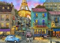 (992) Ruas de Paris; Dominic Davison - 1500 peças