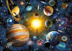 (1532) Sistema Solar; Adrian Chesterman - 2000 peças