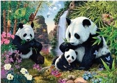 (1672) Panda Familly - 3000 peças - comprar online