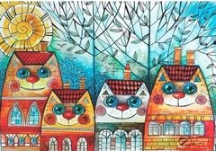 (1430) City Cat; Zaika - 500 peças