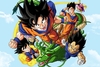 (2643) PINTURA EM TELA NUMERADA - DRAGON BALL