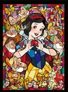 (2872) Pintura com Diamantes - Diy 5D Strass - Branca de Neve em mosaico 2 - 30x40 cm