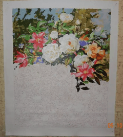 (1483) Pintura em Tela Numerada - Tela Tintas Pincéis - Flowers for the Queen Elizabeth; Albert Williams na internet