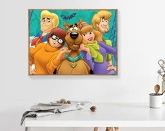 (1638) Pintura com Diamante - Scooby Doo - 40x30 cm - Total - comprar online