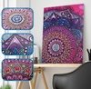 (1706) Pintura com Diamantes - Mandala da Criatividade - 30x40 cm - Pedras Especiais